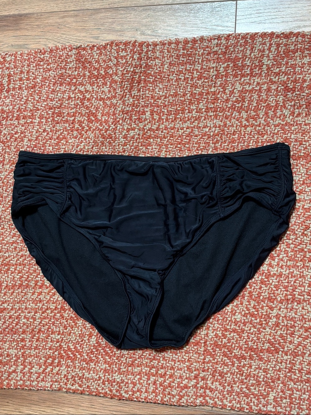 Women’s Black Swim Tankini Brief Bottom XL